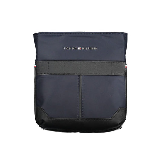 Tommy Hilfiger Blue Polyester Men Shoulder Bag