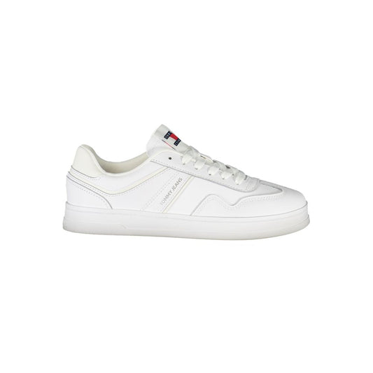 Tommy Hilfiger White Polyethylene Women Sneaker