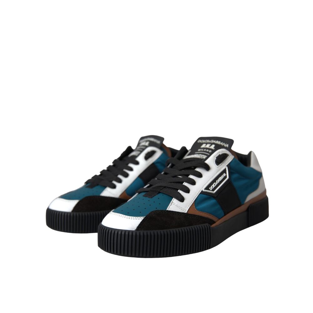 Dolce & Gabbana Multicolor Calf Leather Sneaker