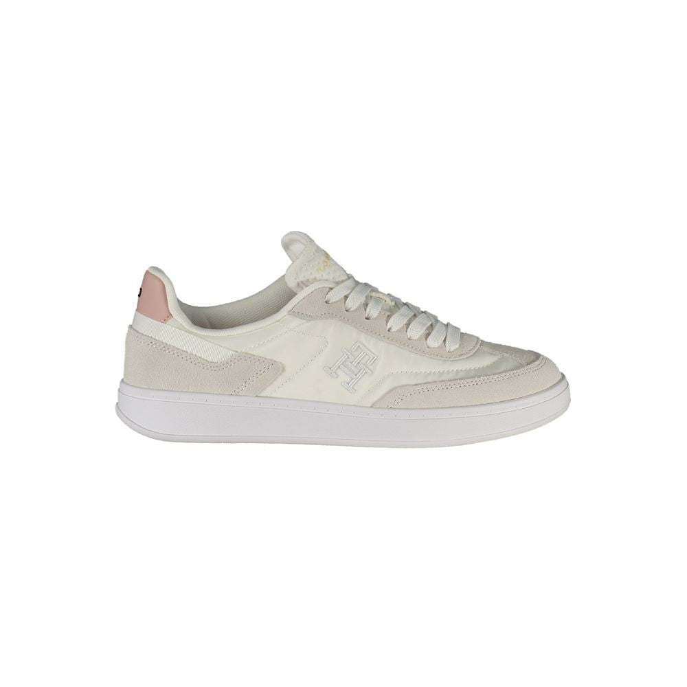 Tommy Hilfiger White Polyethylene Women Sneaker