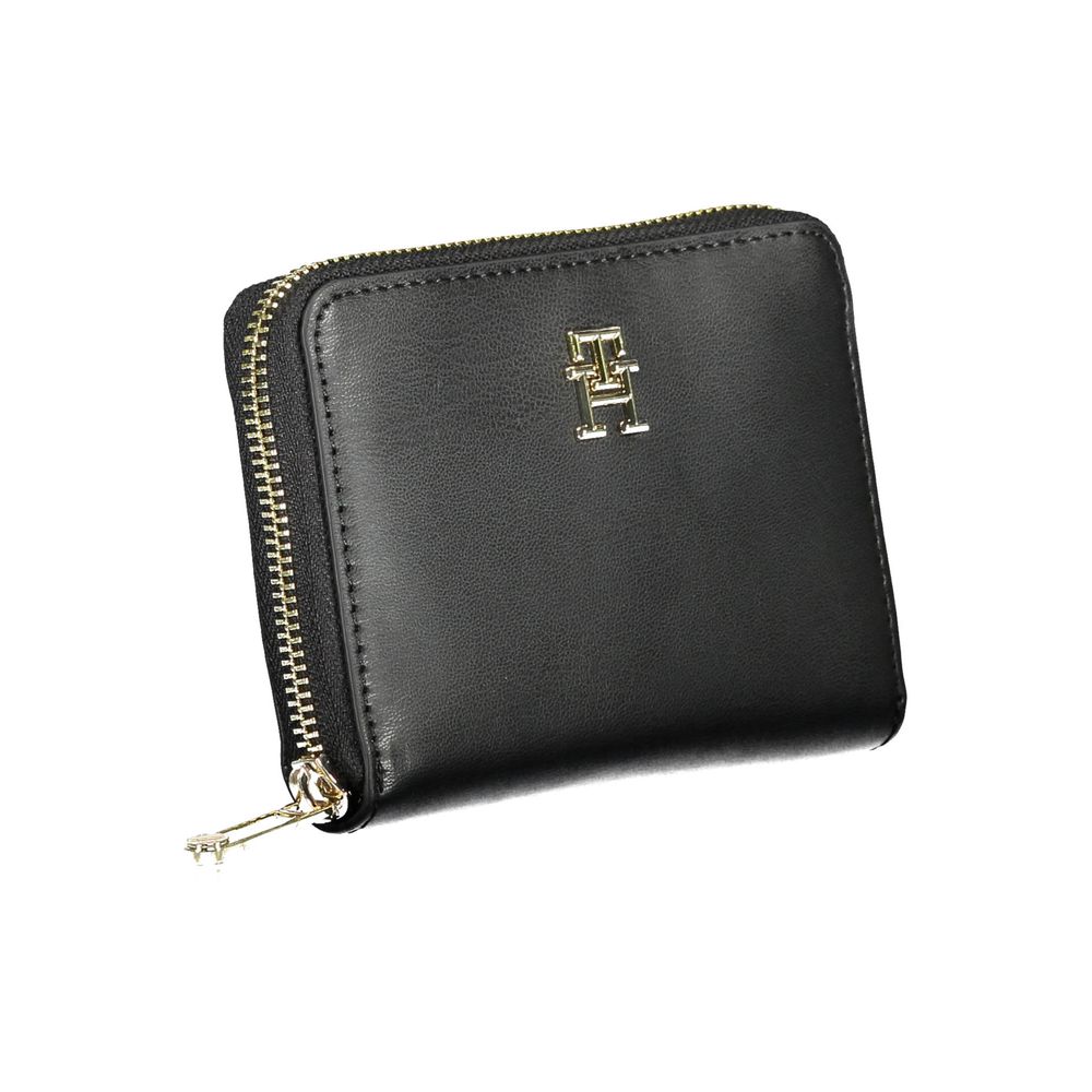 Tommy Hilfiger Black Polyethylene Women Wallet