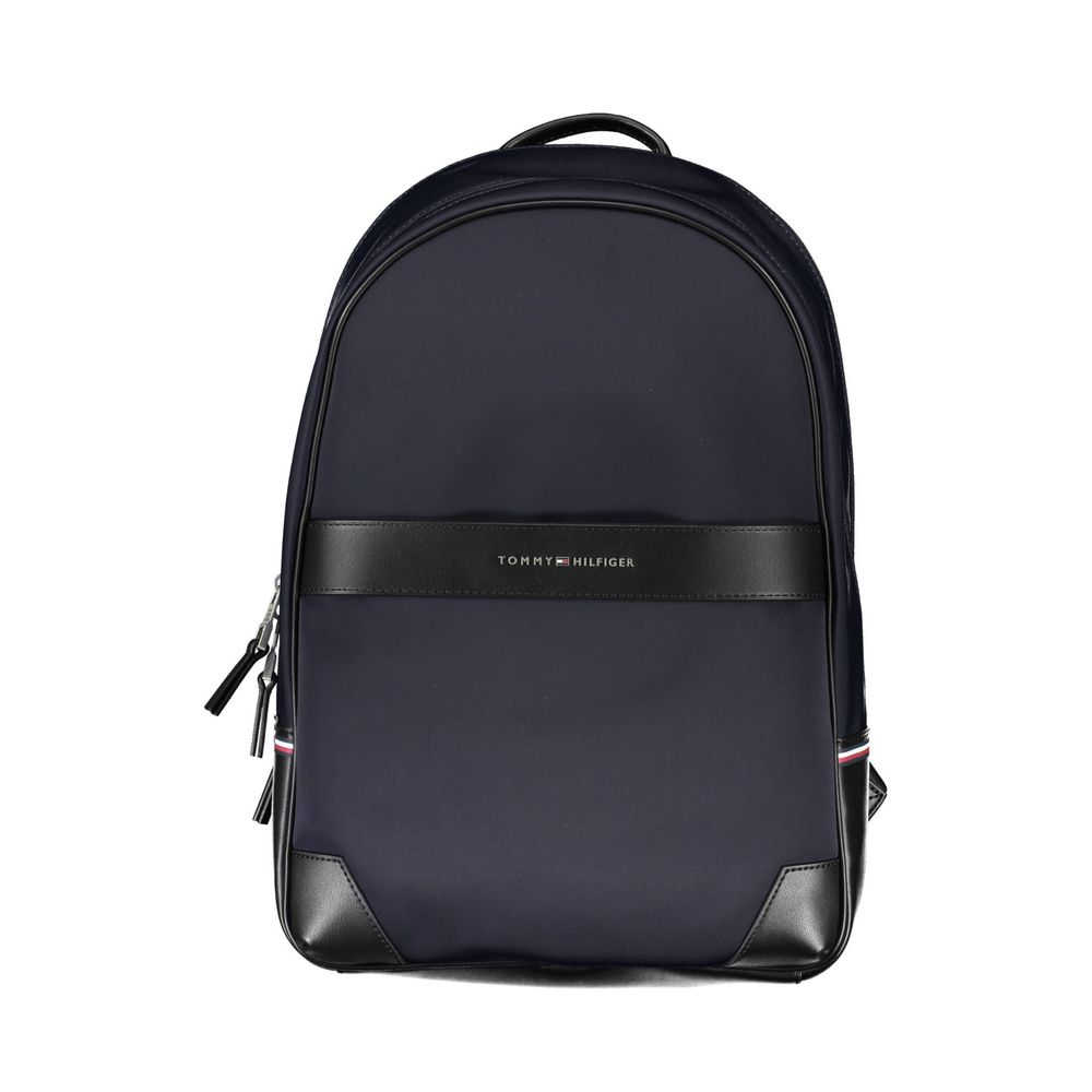 Tommy Hilfiger Blue Polyethylene Men Backpack