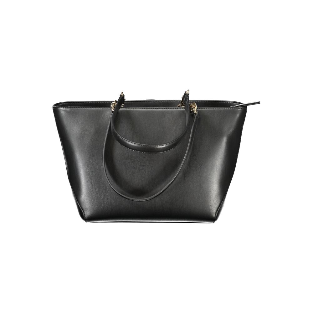 Tommy Hilfiger Black Polyethylene Women Handbag