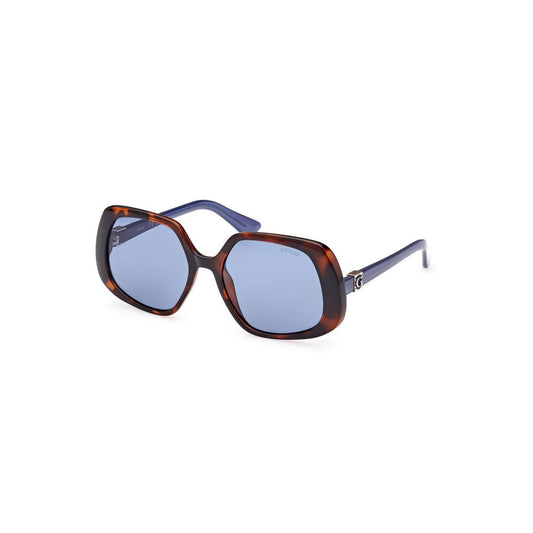 Guess Jeans Brown Injected Women Sunglasses