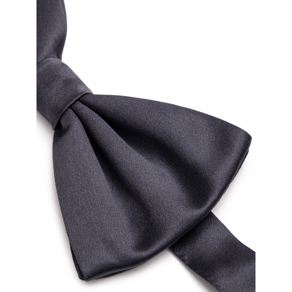 Dolce & Gabbana Gray Silk Ties & Bowty