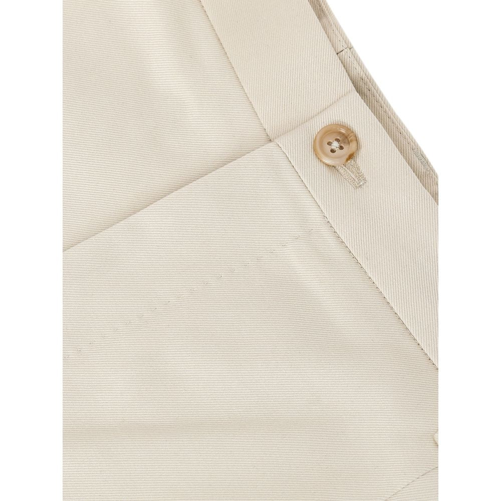 Dolce & Gabbana Beige Cotton Short