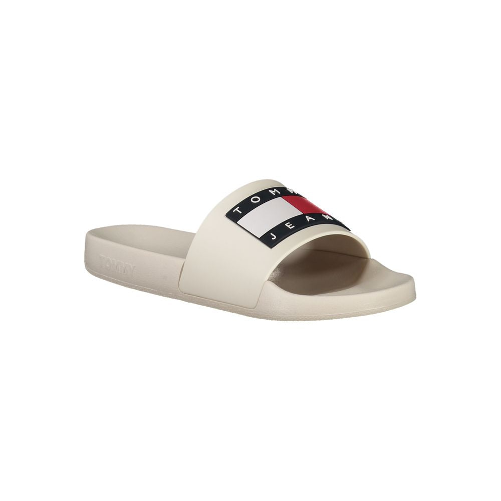 Tommy Hilfiger White Polyethylene Women Sandal