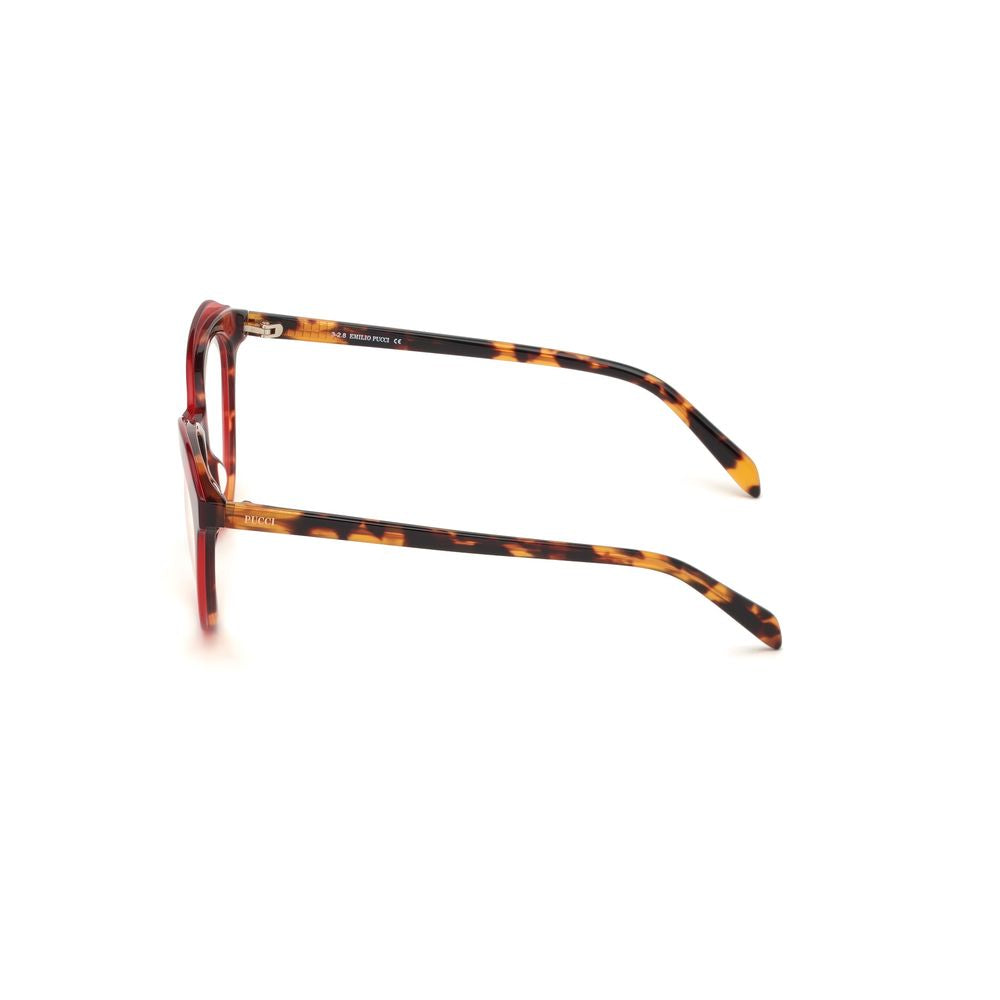 Emilio Pucci Brown Acetate Frames