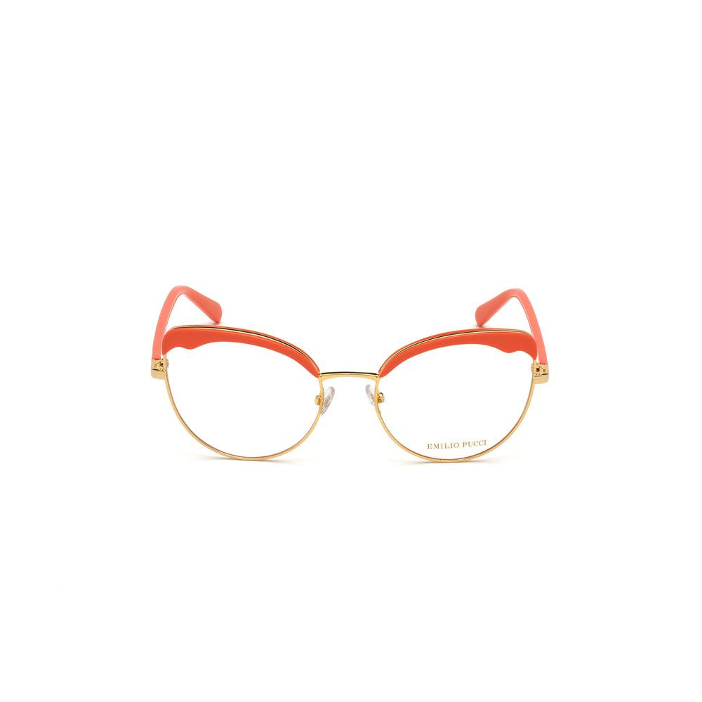 Emilio Pucci Gold Metal Frames