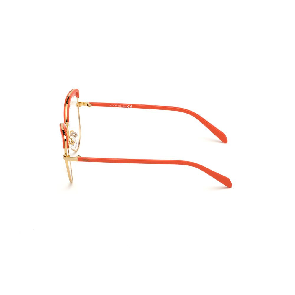 Emilio Pucci Gold Metal Frames