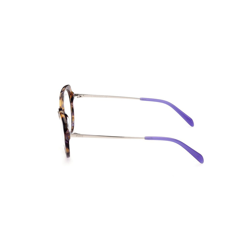 Emilio Pucci Brown Acetate Frames