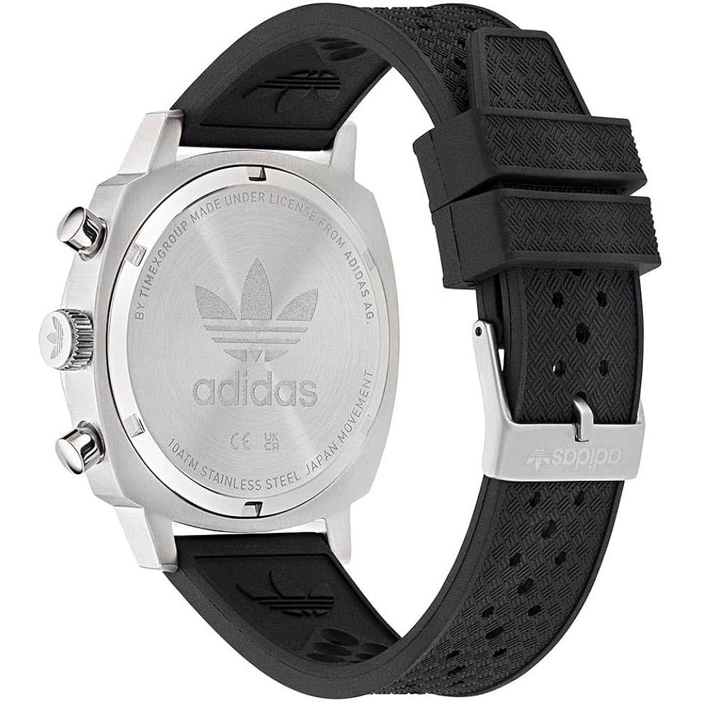 Adidas Black Silicone Watch