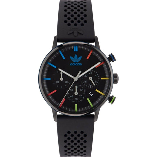 Adidas Black Silicone Watch