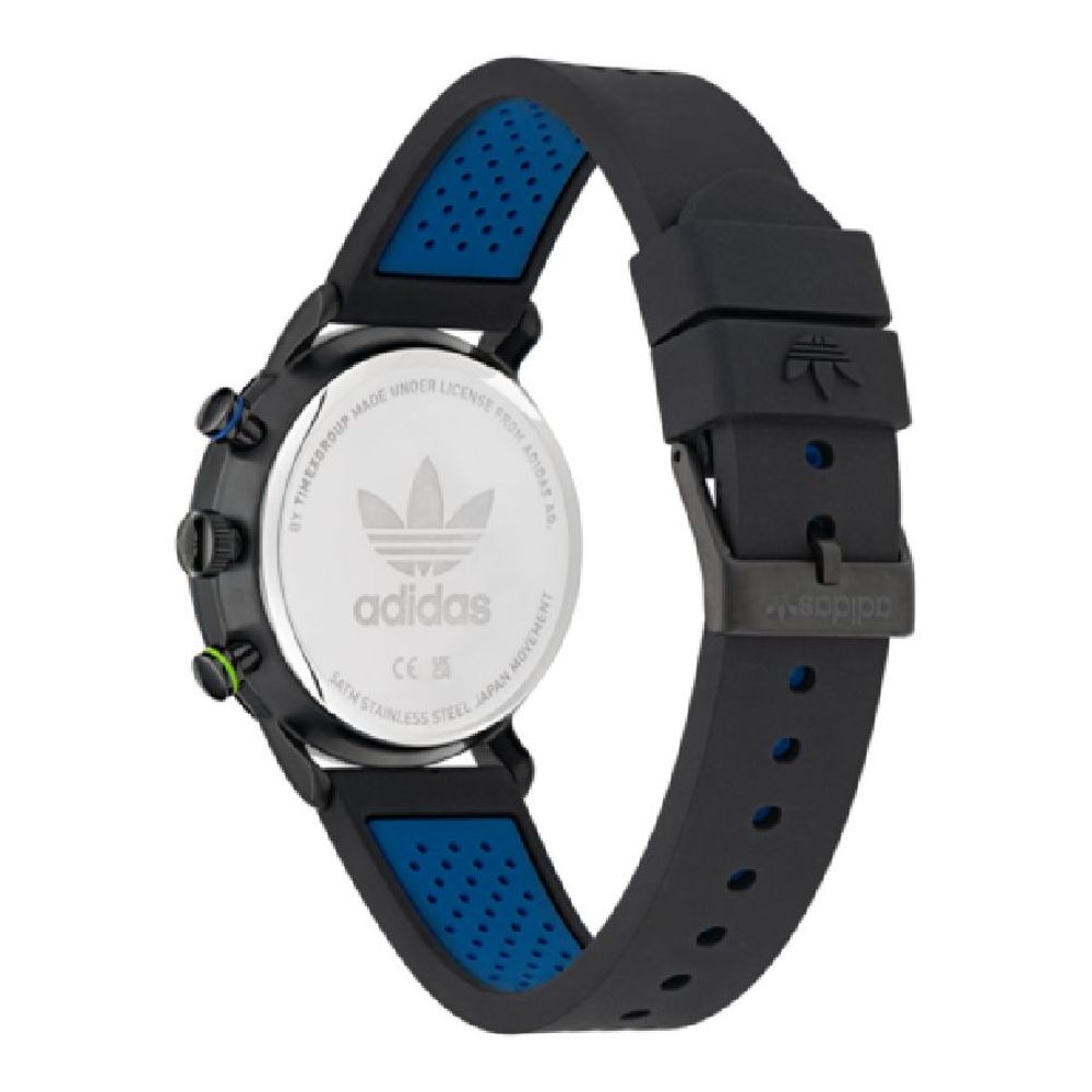 Adidas Black Silicone Watch