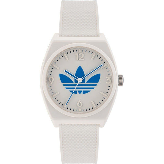 Adidas White Silicone Watch