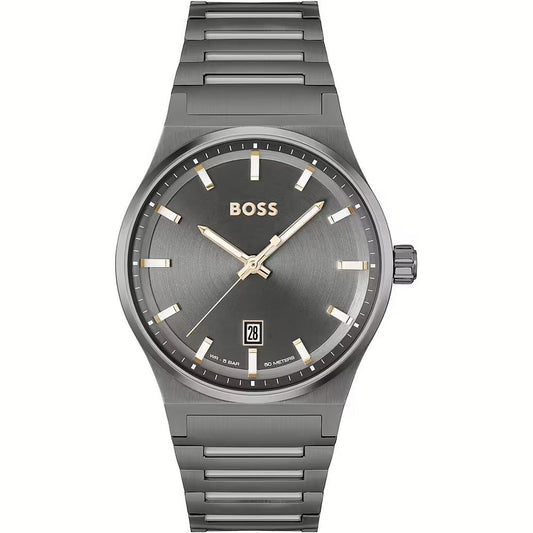 Hugo Boss Gray Stainless Steel Watch