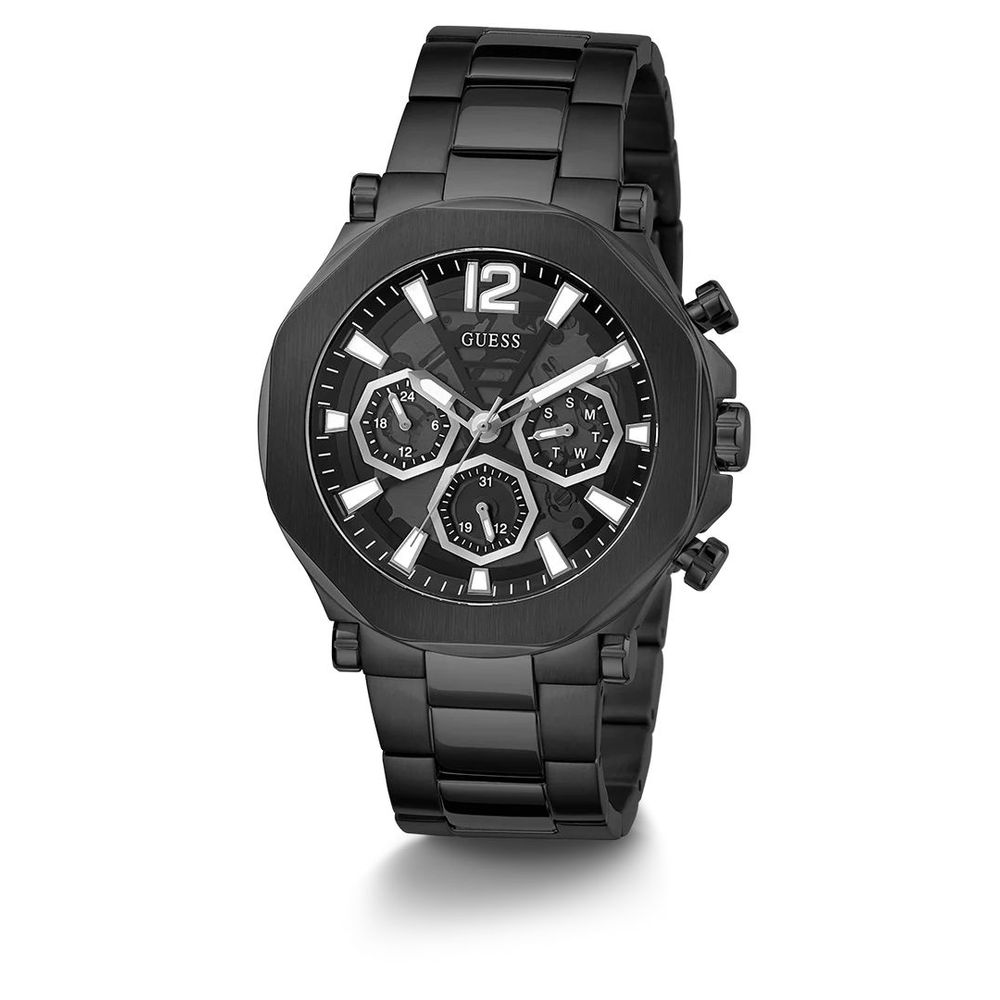 Guess Black Stainless Steel Watch