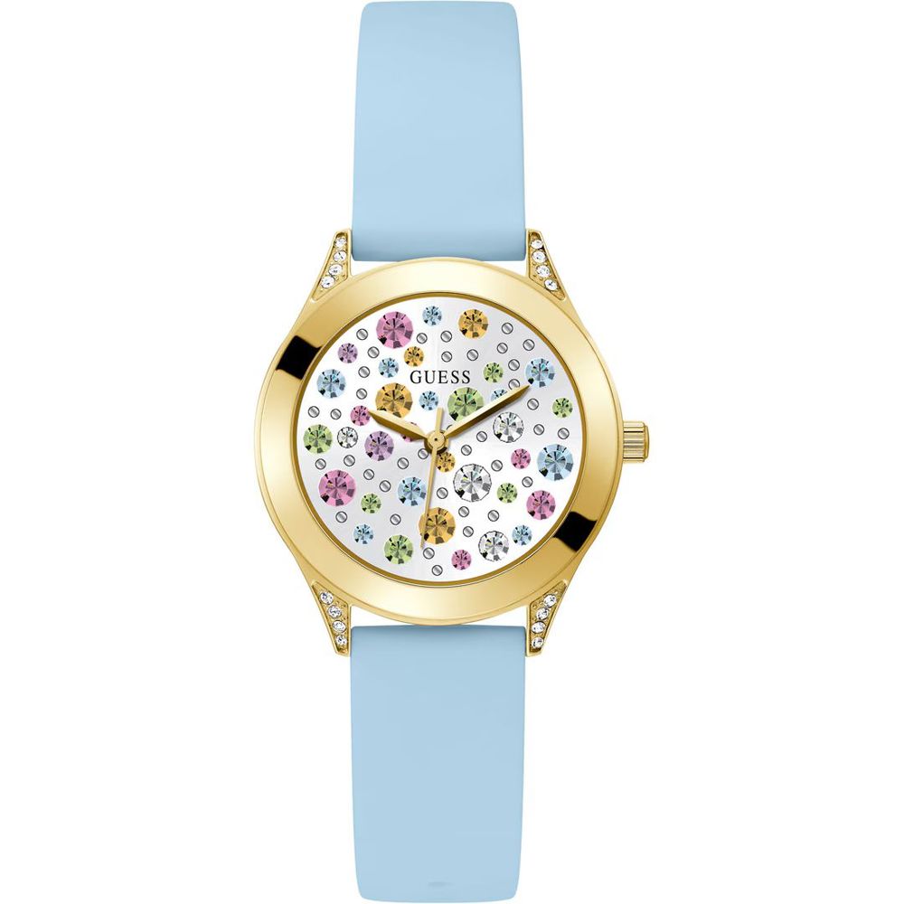 Guess Blue Silicone Watch