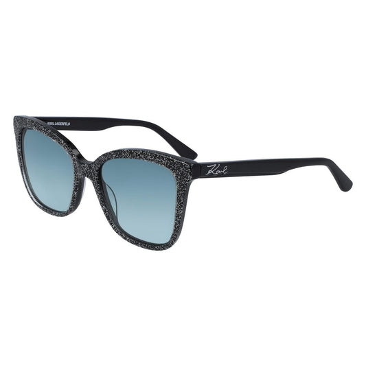 Karl Lagerfeld Black Acetate Sunglasses