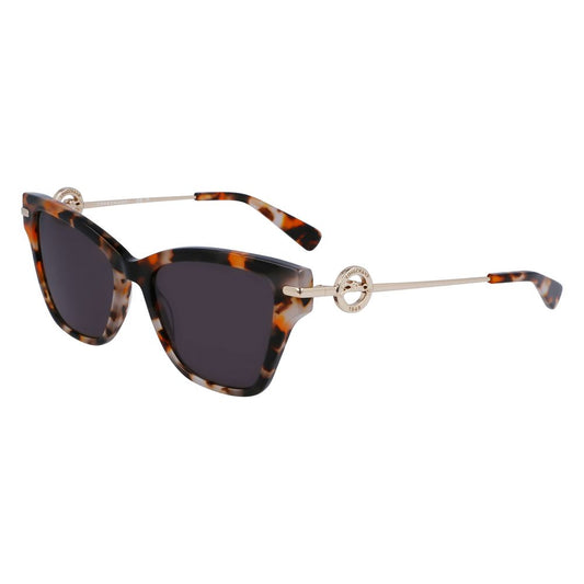 Longchamp Brown Acetate Sunglasses