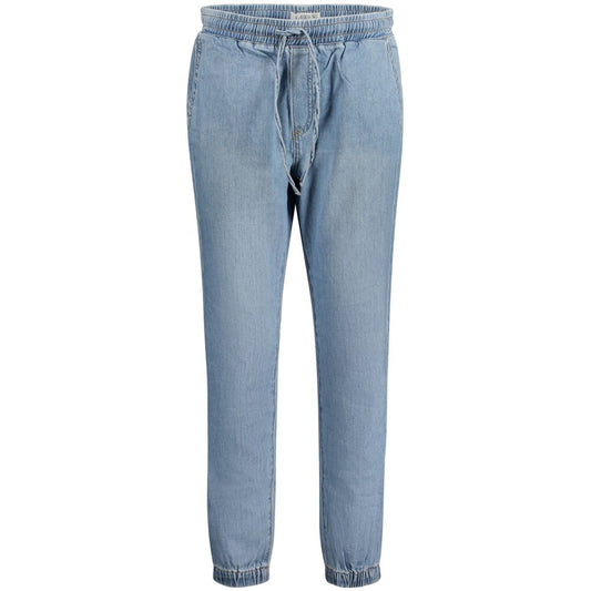 Guess Jeans Light Blue Cotton Jeans & Pant