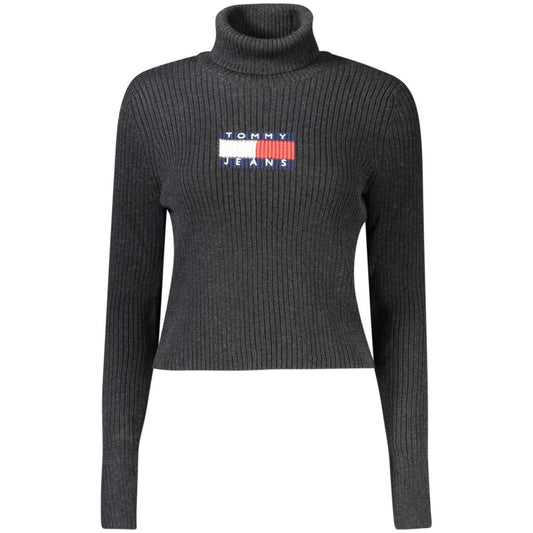 Tommy Hilfiger Black Polyester Women Sweater