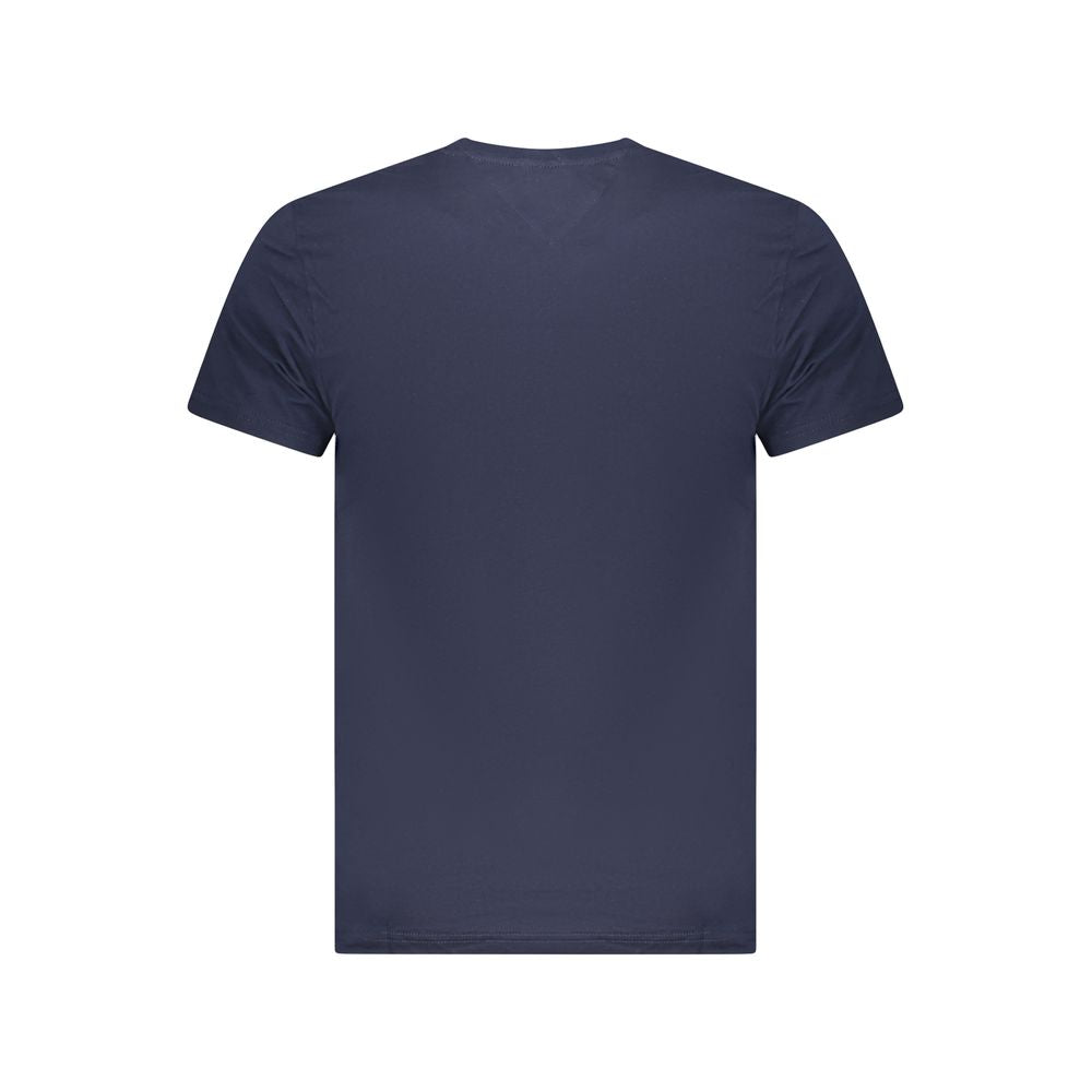 Tommy Hilfiger Blue Cotton Men T-Shirt