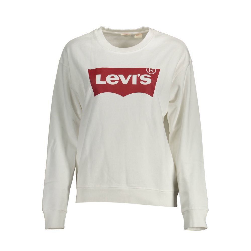 Levi's White Cotton Women Sweater